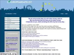 Sites similar to europeansafelist.com