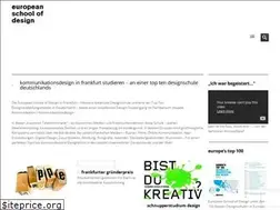 Sites similar to europeanschoolofdesign.eu