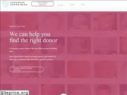 Sites similar to europeanspermbank.com