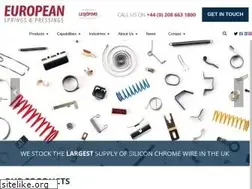 Sites similar to europeansprings.com