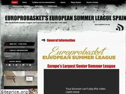 Sites similar to europeansummerleague.com