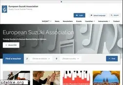 Sites similar to europeansuzuki.org