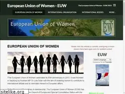 Sites similar to europeanunionofwomen.com