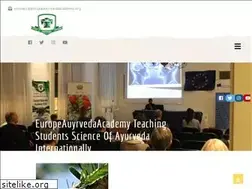 Sites similar to europeayurvedaacademy.org