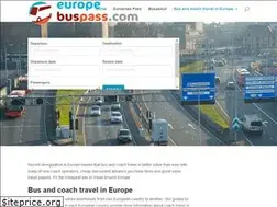 Sites similar to europebuspass.com