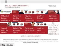 Sites similar to europeconference.uli.org