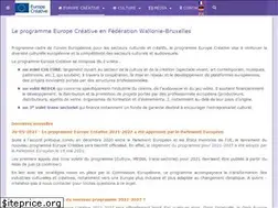 Sites similar to europecreative.be