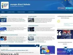 Sites similar to europedirectbizkaia.org