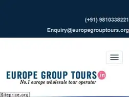 Sites similar to europegrouptours.in