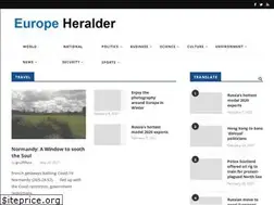 Sites similar to europeheralder.com