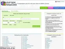 Sites similar to europelowcost.fr