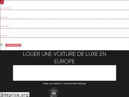 Sites similar to europeluxurycarhire.fr