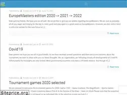 Sites similar to europemasters.eu