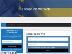 Sites similar to europeontheweb.com