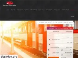 Sites similar to europerailways.co.il