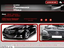 Sites similar to europerformance.com