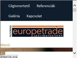 Sites similar to europetrade.hu