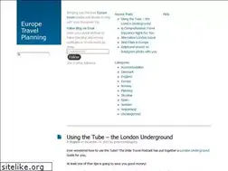 Sites similar to europetravelplanning.wordpress.com