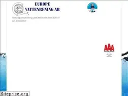 Sites similar to europevattenrening.se