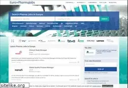Sites similar to europharmajobs.com
