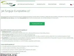 Sites similar to europlatba.cz