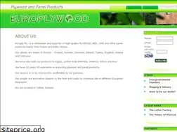 Sites similar to europlywood.com