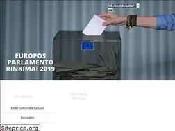 Sites similar to europos-parlamento-rinkimai.eu