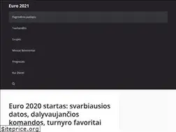 Sites similar to europosfutbolocempionatas.lt