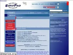 Sites similar to europro.fr