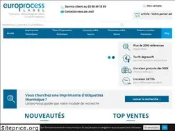Sites similar to europrocess-label.com