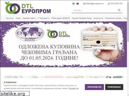 Sites similar to europrom.rs