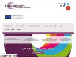 Sites similar to europubhealth.org