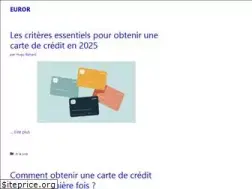 Sites similar to euror.fr