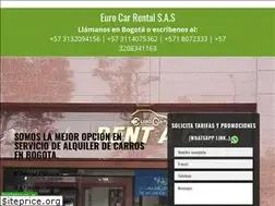 Sites similar to eurorentacarbogota.com
