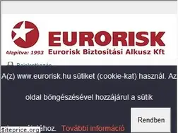 Sites similar to eurorisk.hu
