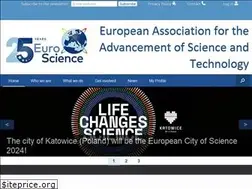 Sites similar to euroscience.org