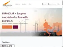 Sites similar to eurosolar.org