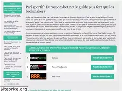 Sites similar to eurosport-bet.net