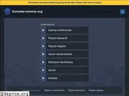 Sites similar to eurostar-science.org