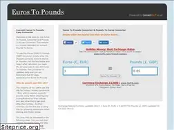 Sites similar to eurostopounds.co.uk