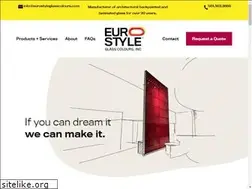 Sites similar to eurostyleglasscolours.com