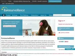 Sites similar to eurosurveillance.org
