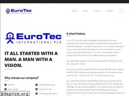 Sites similar to eurotec-intl.co.uk