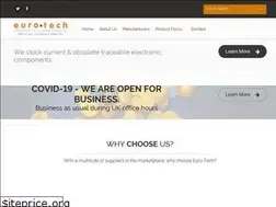 Sites similar to eurotech.co.uk