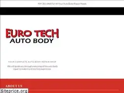 Sites similar to eurotechautobodyinc.com