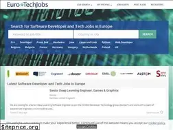 Sites similar to eurotechjobs.com
