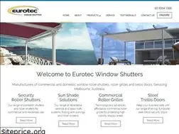 Sites similar to eurotecwindowshutters.com.au