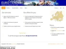 Sites similar to eurotender.de
