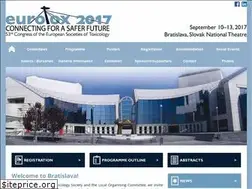 Sites similar to eurotox2017.com