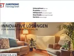 Sites similar to eurotronic.org